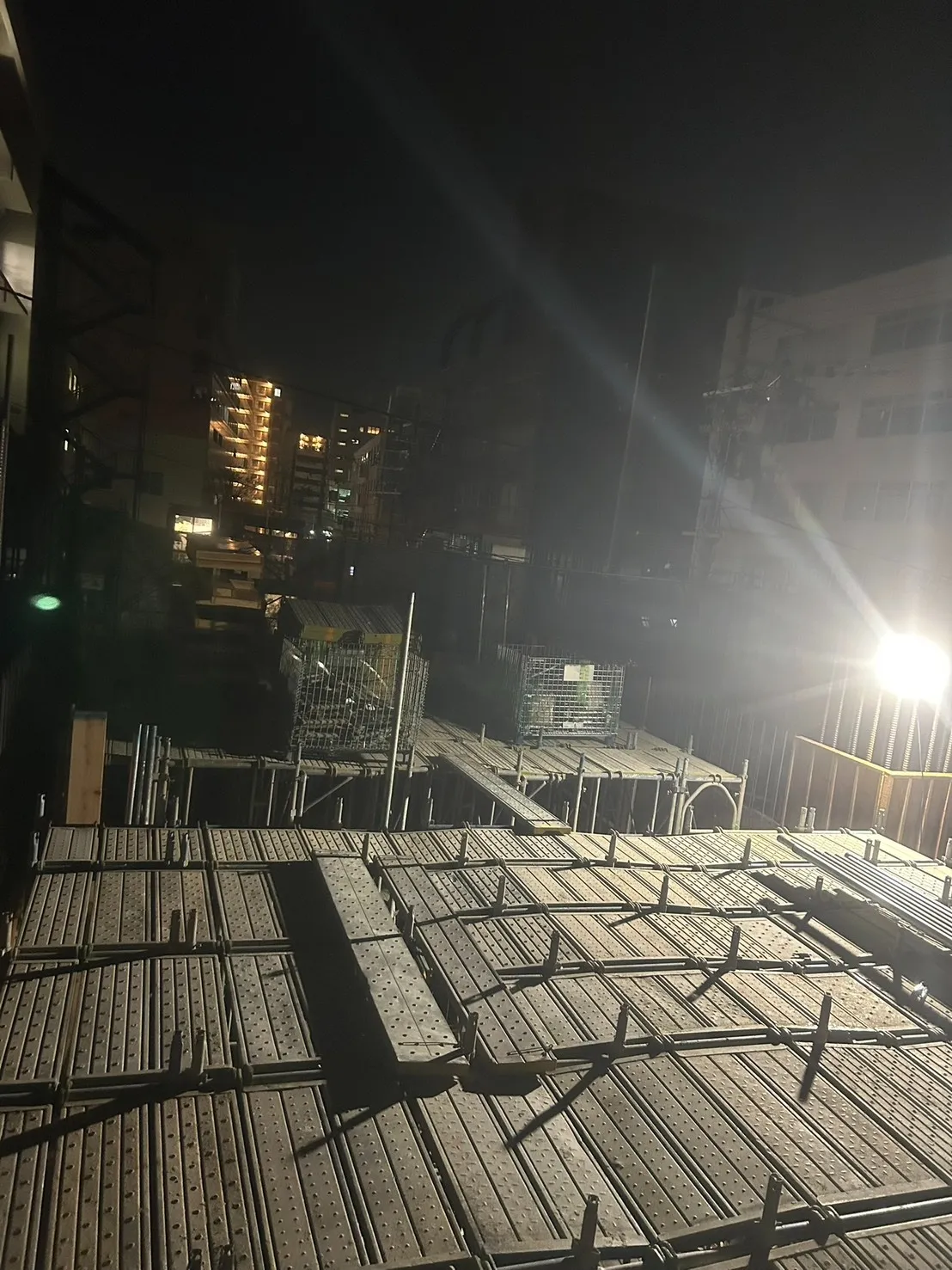 支保工組立